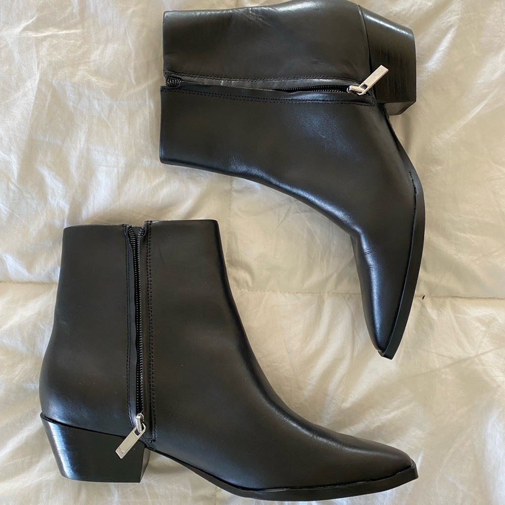 Marc Fisher Black Booties NWOT